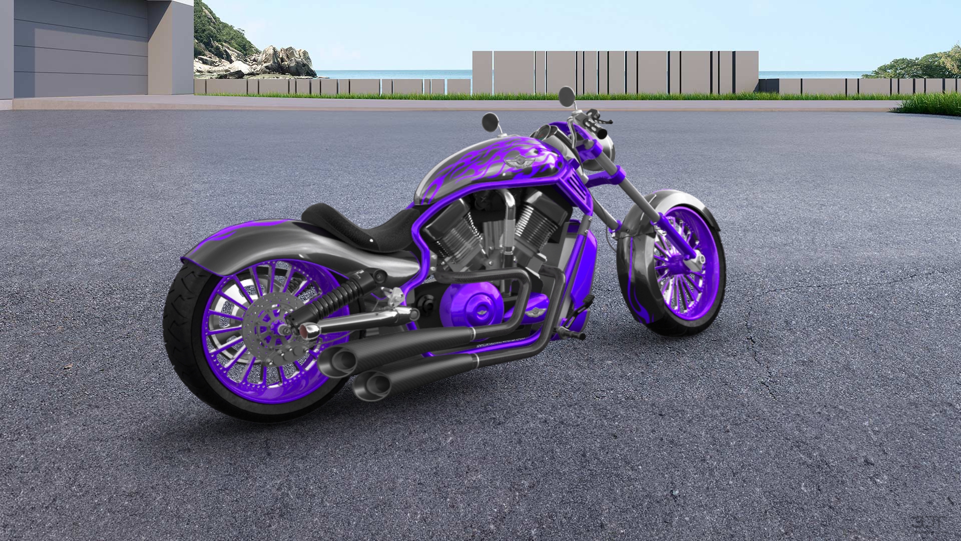 Harley-Davidson Custom Chopper Cruiser 2011 Images