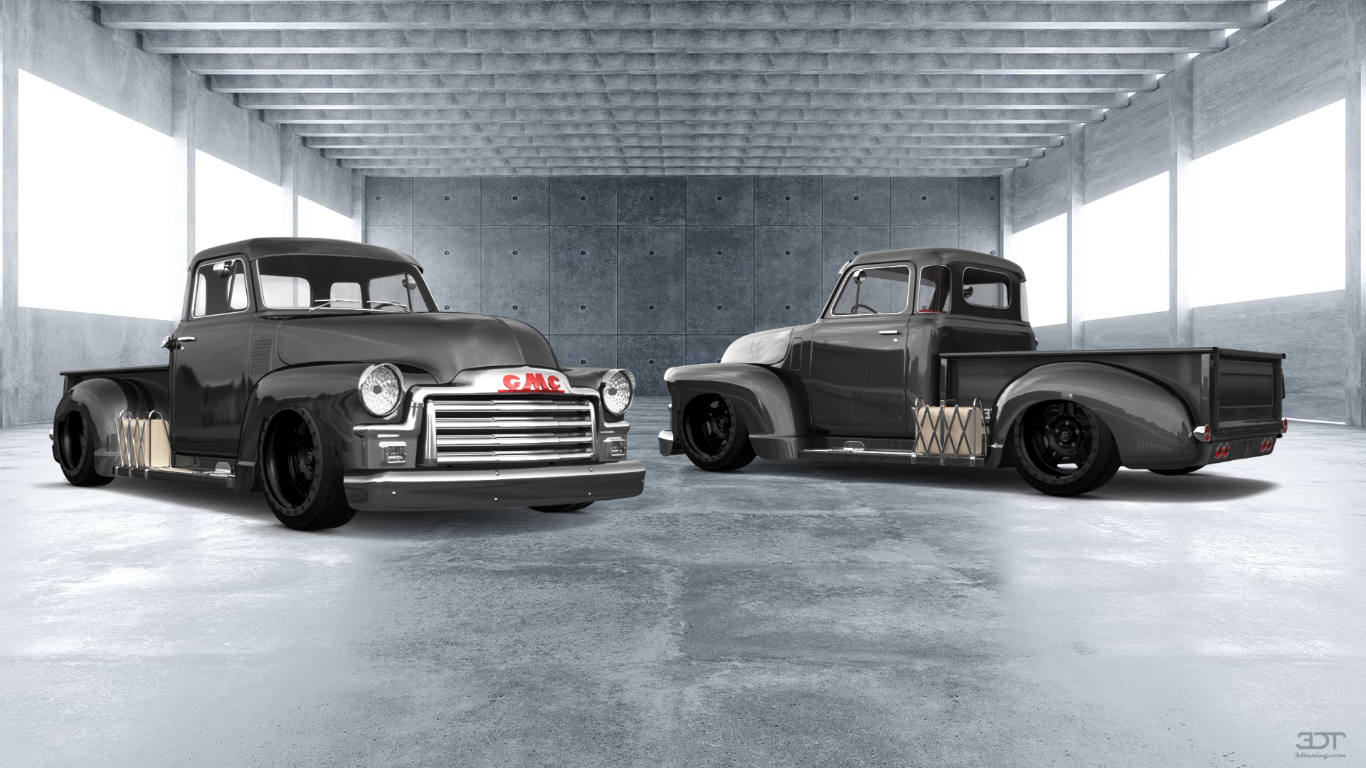 GMC 100 Stepside 2 Door pickup truck 1954