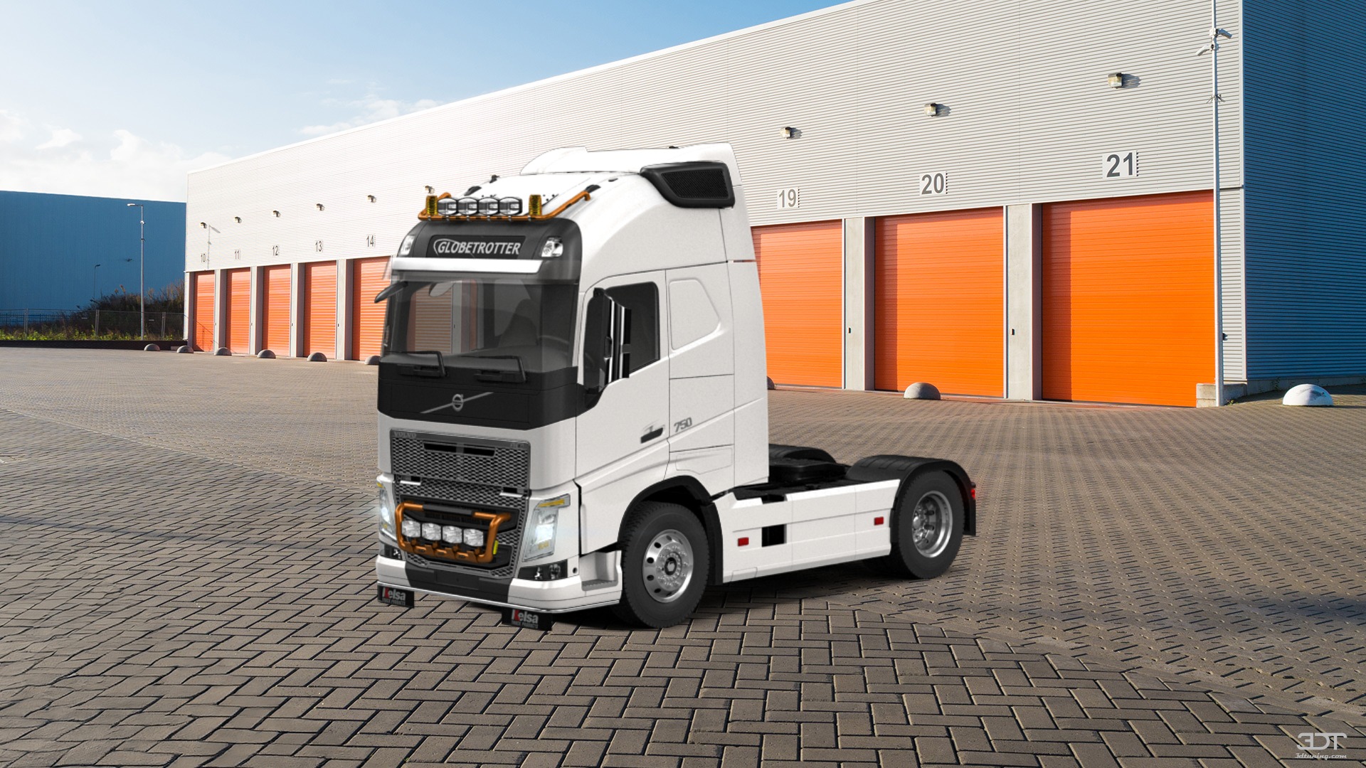 Volvo FH16 Globetrotter XL Cab Truck 2013 tuning