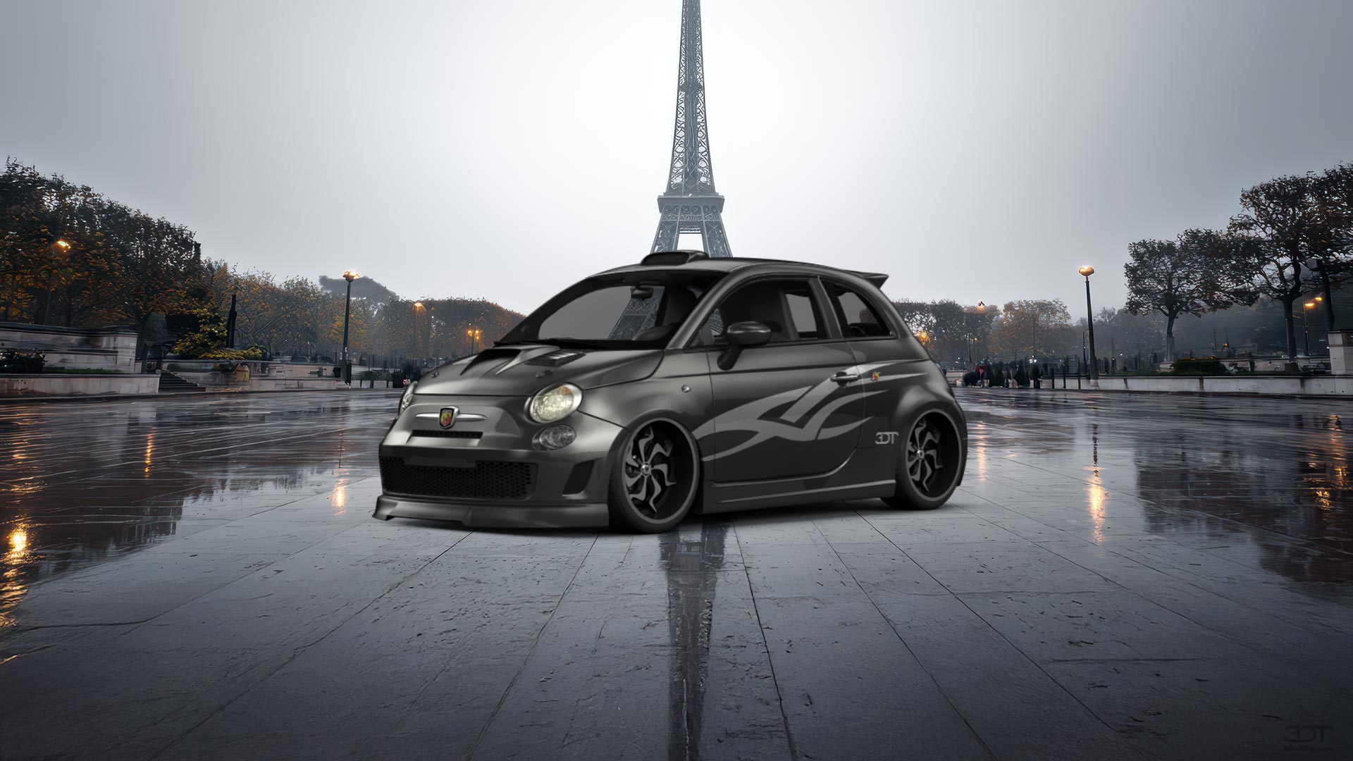 Fiat 500 Abarth 3 Door 2010 tuning