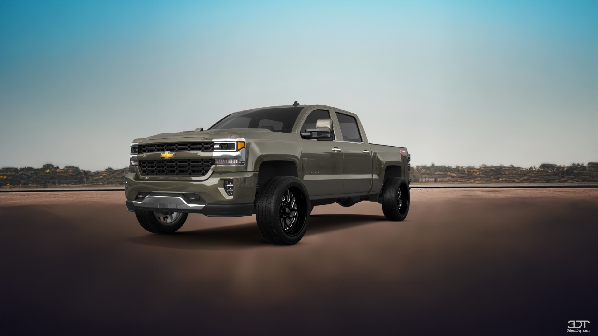 Chevrolet Silverado 1500 4 Door pickup truck 2016 tuning