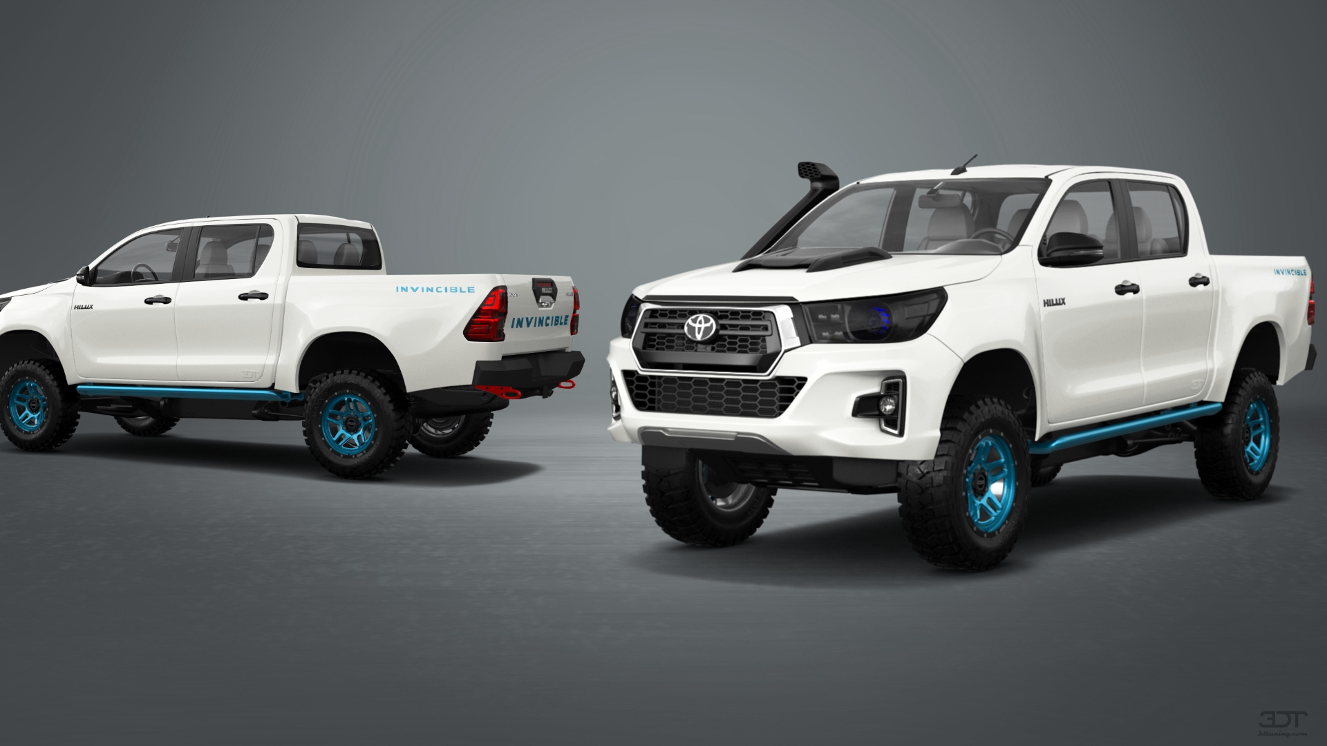 Toyota Hilux Double Cab 4 Door pickup truck 2015 tuning