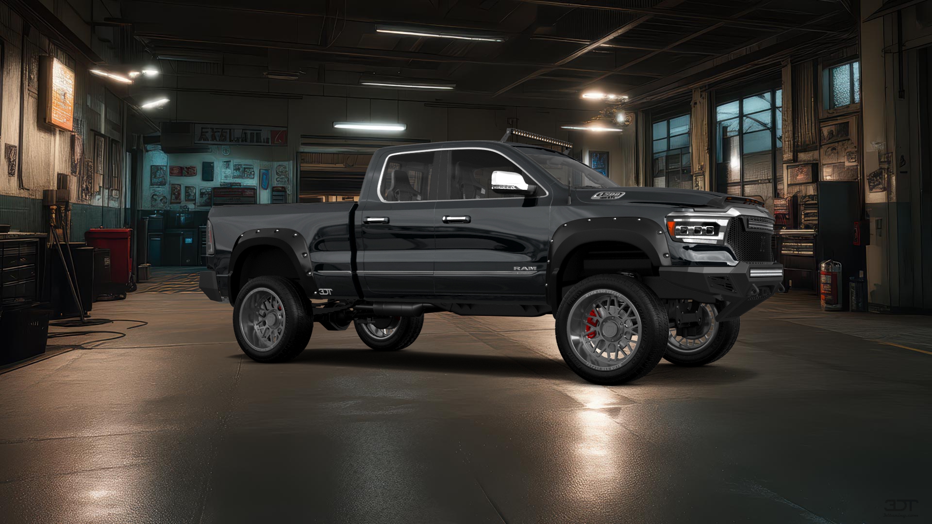 Dodge Ram 1500 Quad Cab 6.4' box 4 Door Truck 2019 tuning