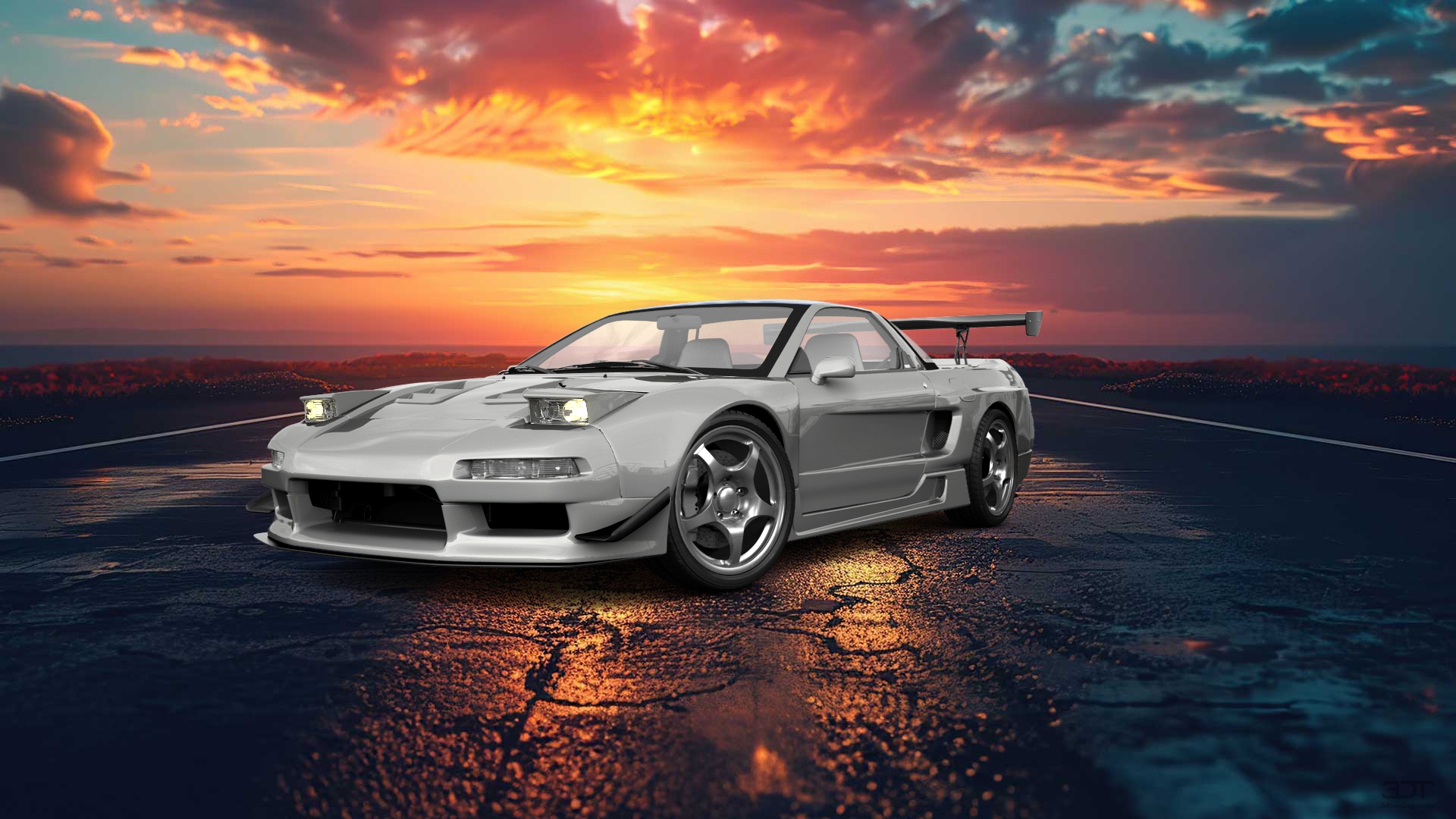 Honda NSX 2 Door Coupe 1990 tuning