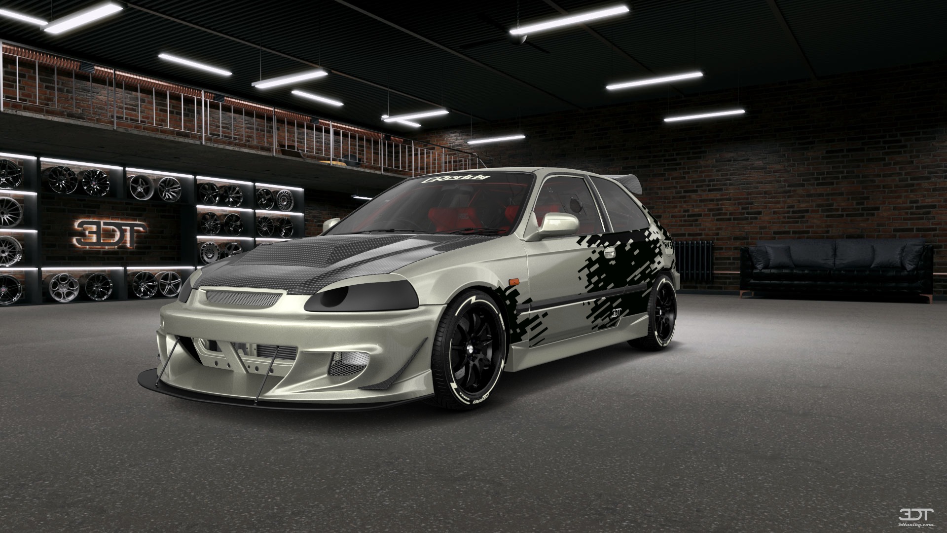 Honda Civic 3 Door Hatchback 1997 tuning