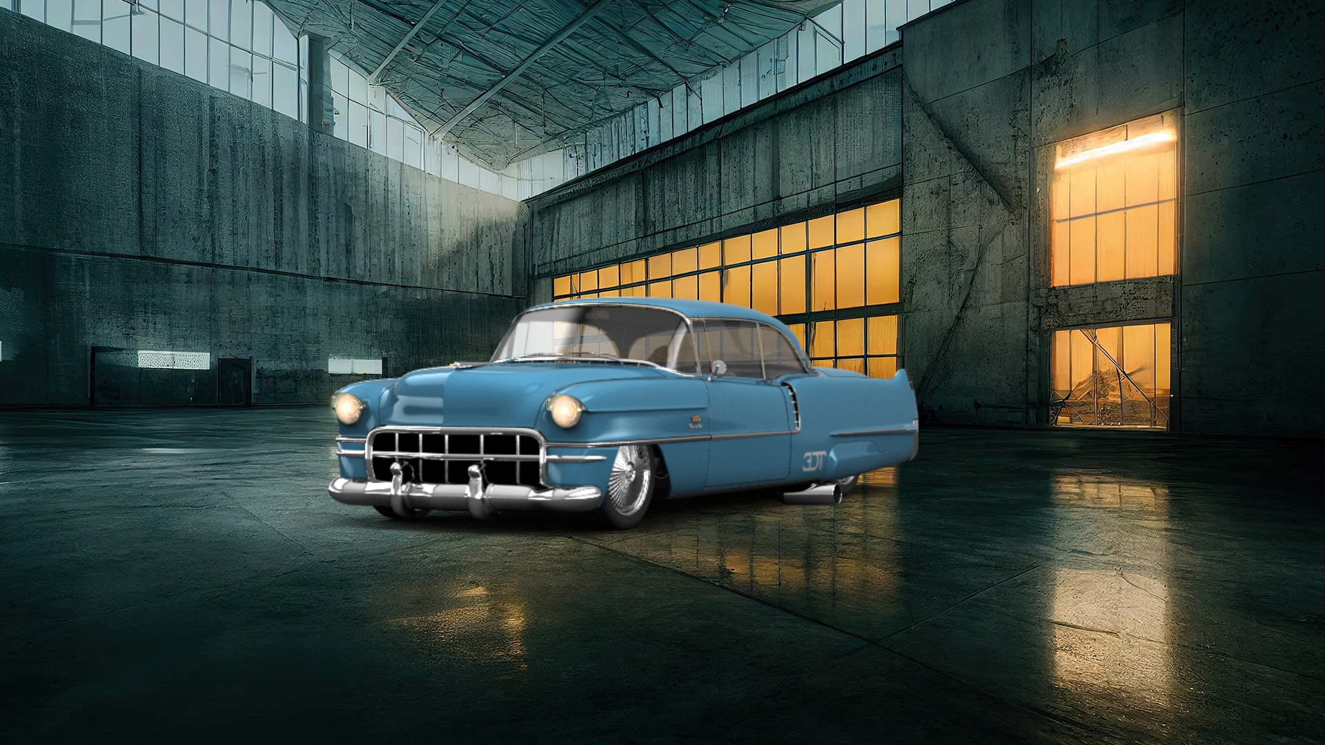 Cadillac De Ville Coupe 1956 tuning