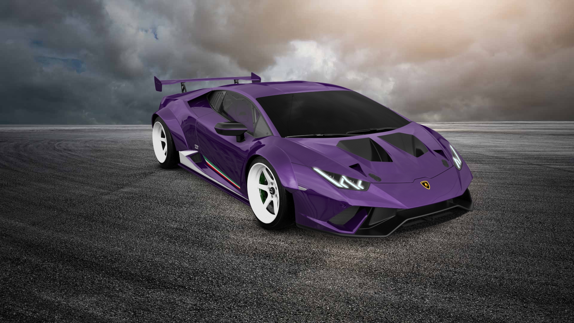 Lamborghini Huracan 2 Door Coupe 2014 tuning