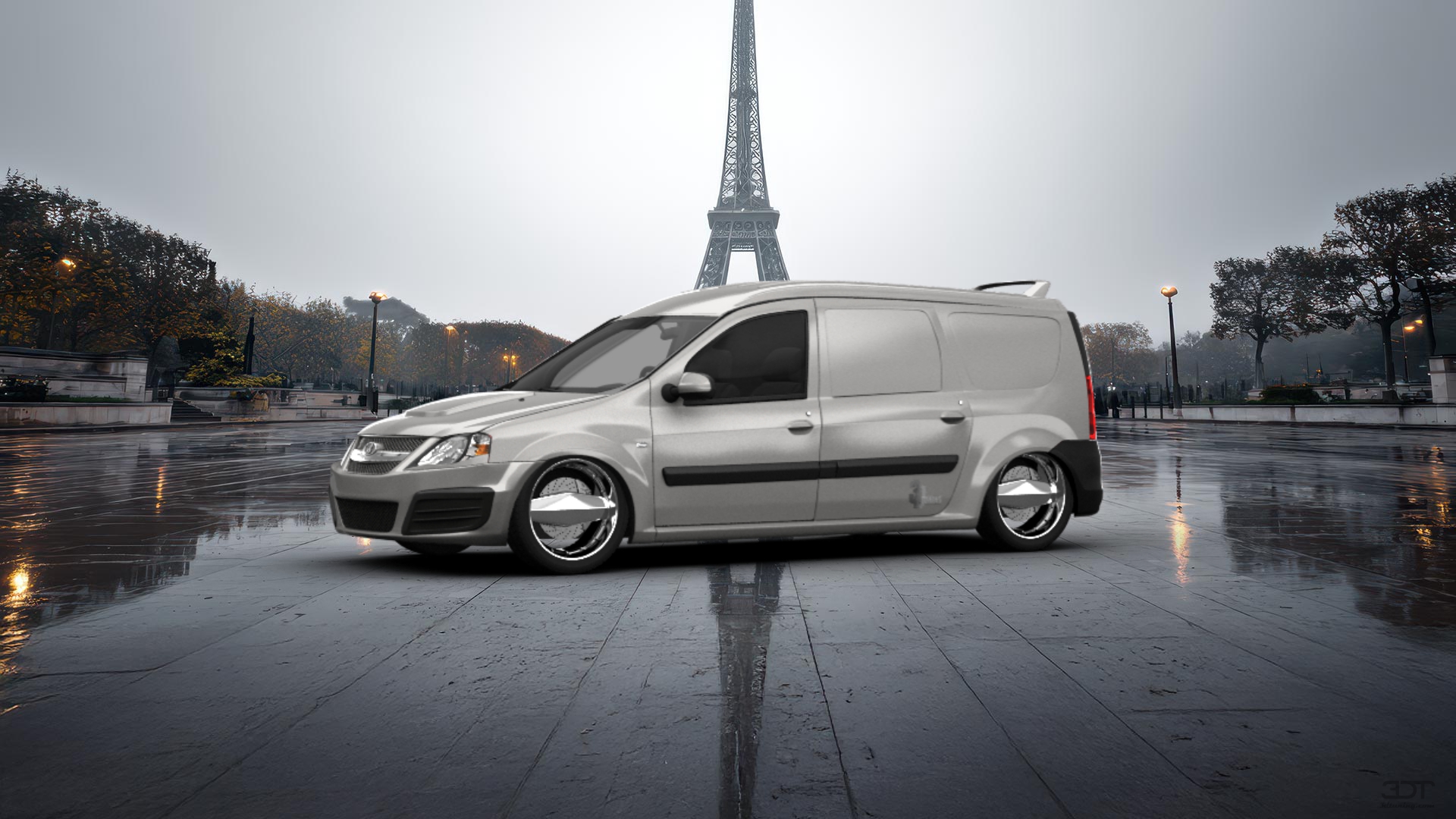 Lada Largus Furgon Van 2012 tuning