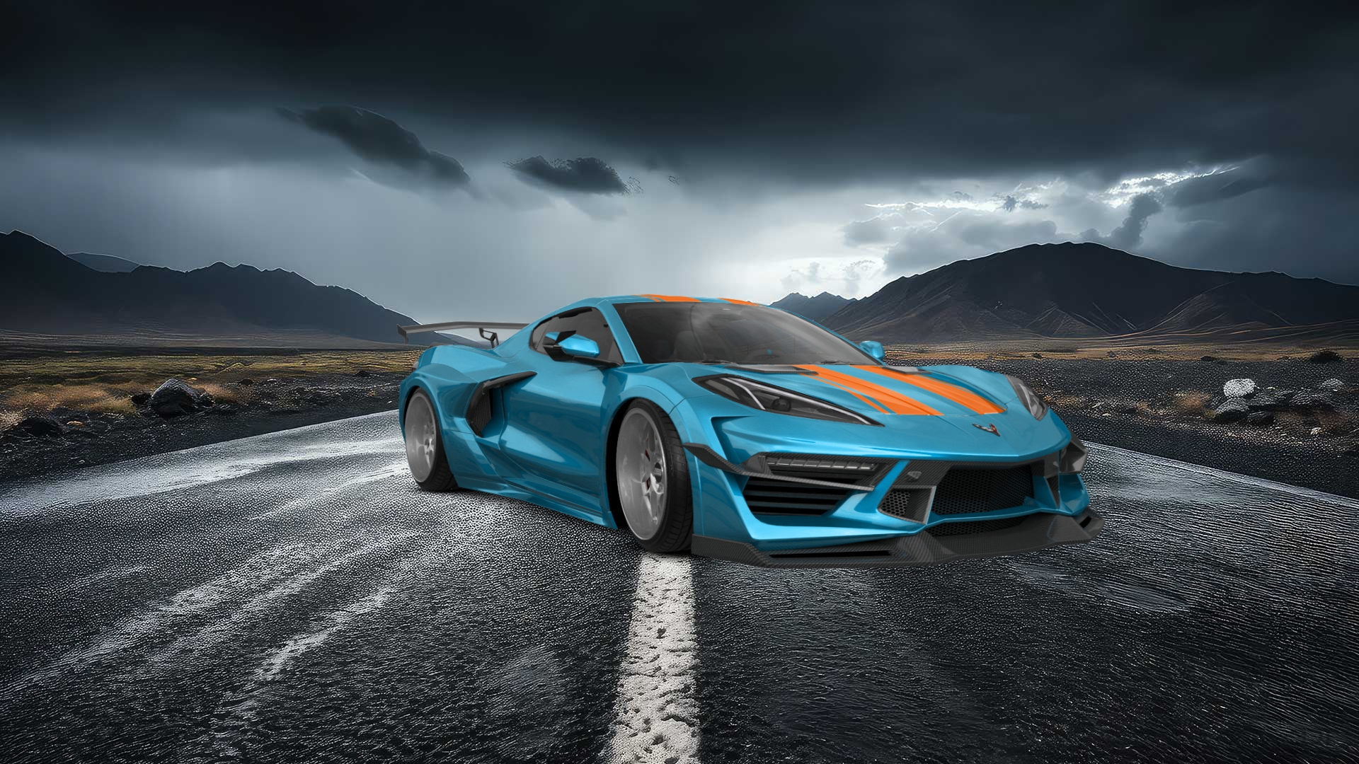 Chevrolet Corvette 2 door targa top 2020