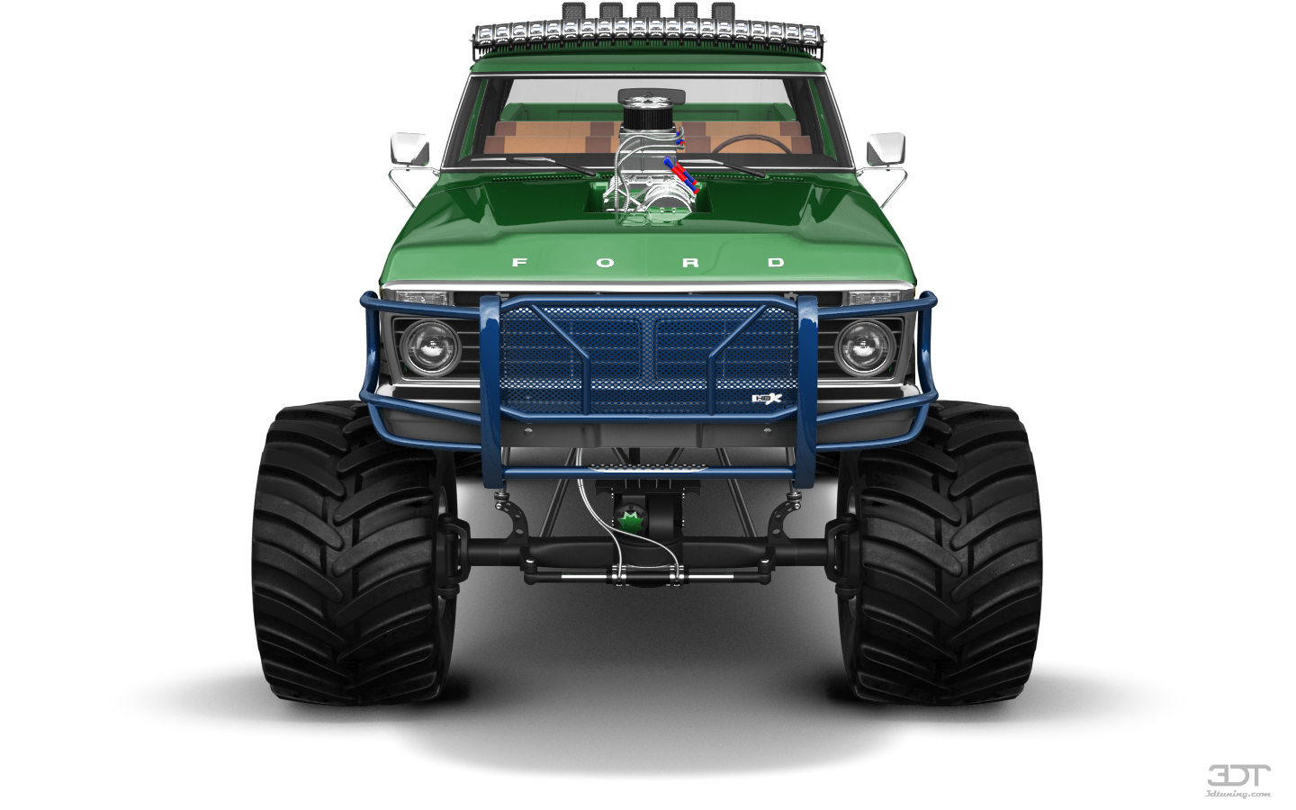 Ford F-350 Dually 4 Door pickup truck 1973