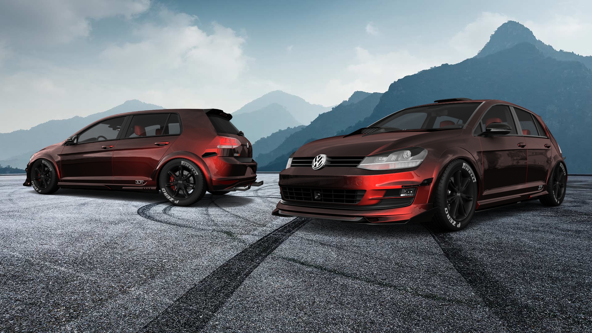Volkswagen Golf 7 5 Door Hatchback 2013 tuning