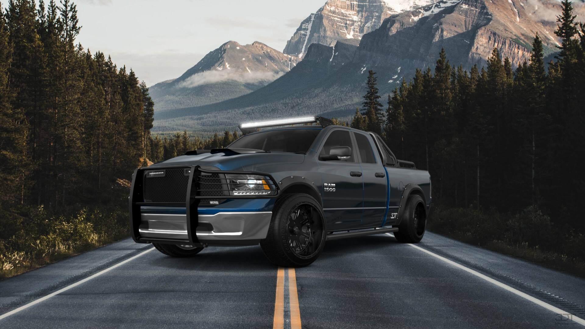 Dodge Ram 1500 Quad-Cab 4 door 2014 tuning