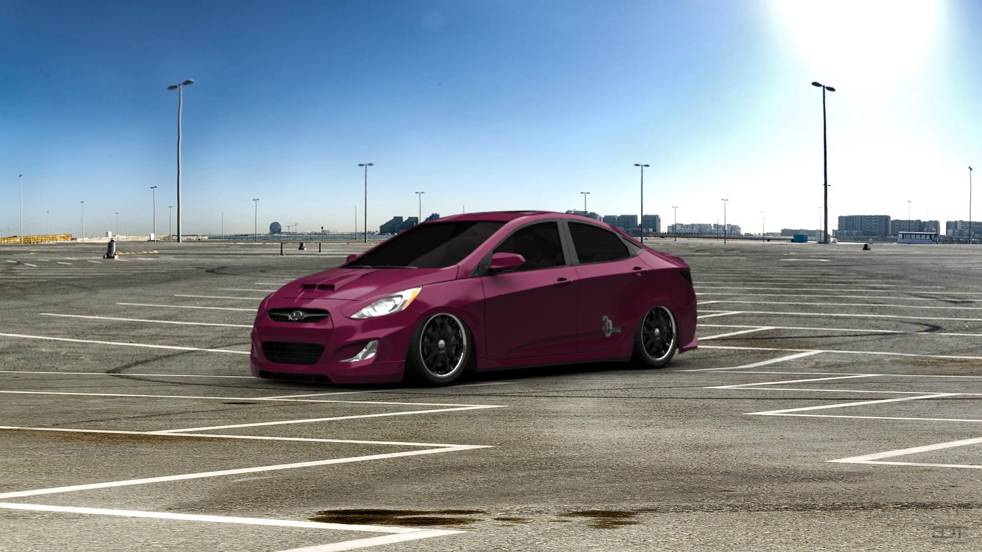Hyundai Solaris Sedan 2011 tuning