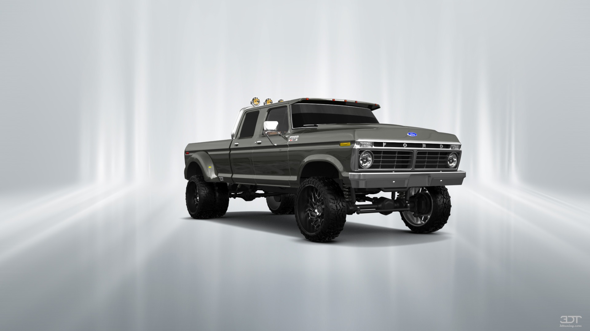 Ford F-350 Dually 4 Door pickup truck 1973 Images