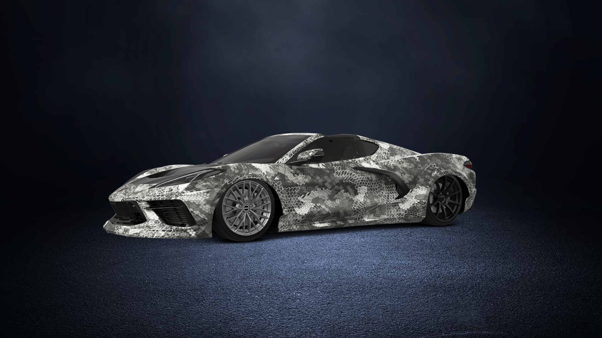 Chevrolet Corvette 2 door targa top 2020 tuning