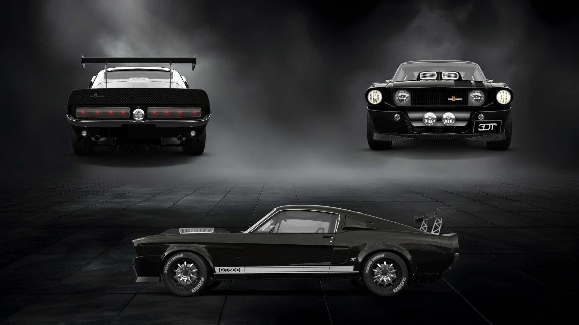 Mustang GT500 2 Door Coupe 1968