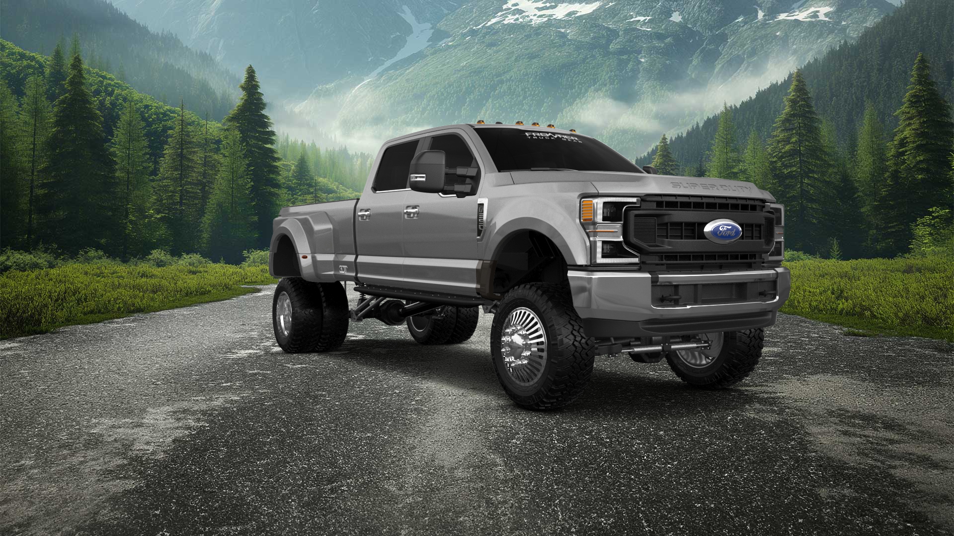 Ford F-350 DRW 4 Door pickup truck 2021 tuning
