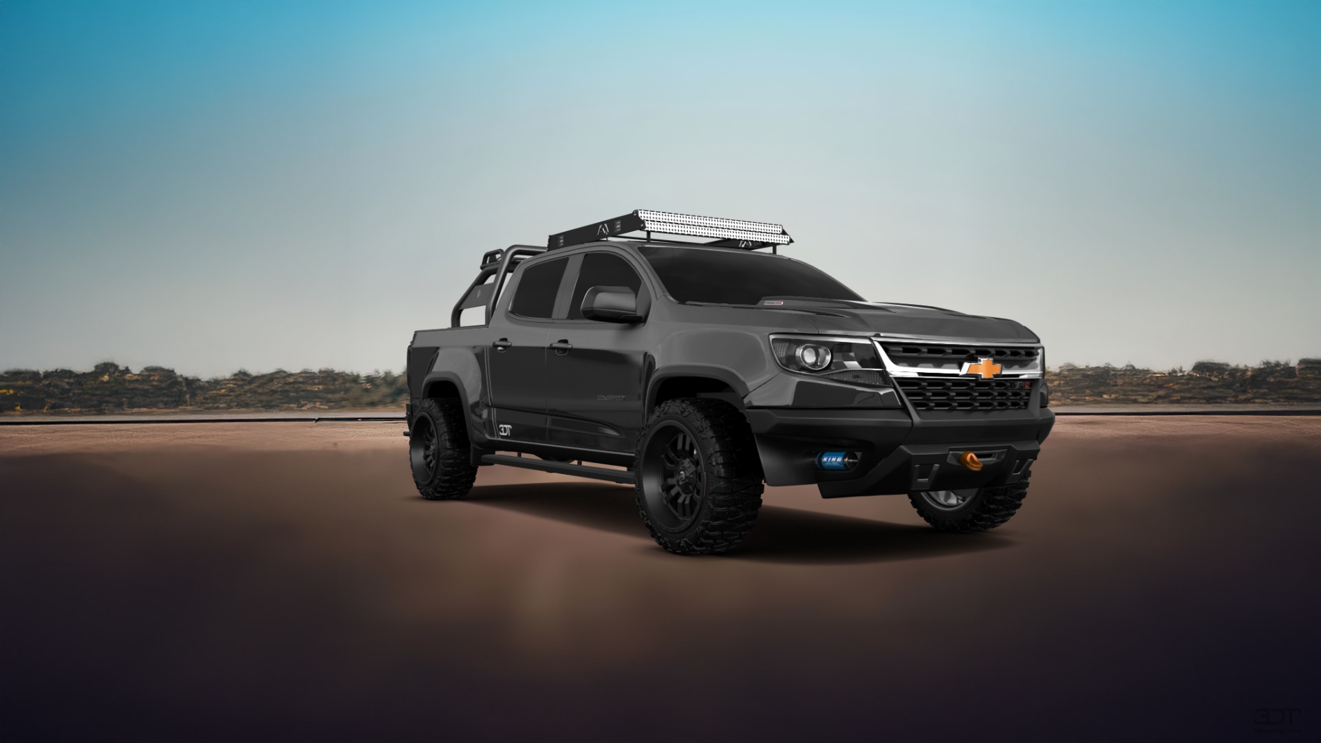 Chevrolet Colorado Crew Cab 4 Door pickup truck 2015 tuning