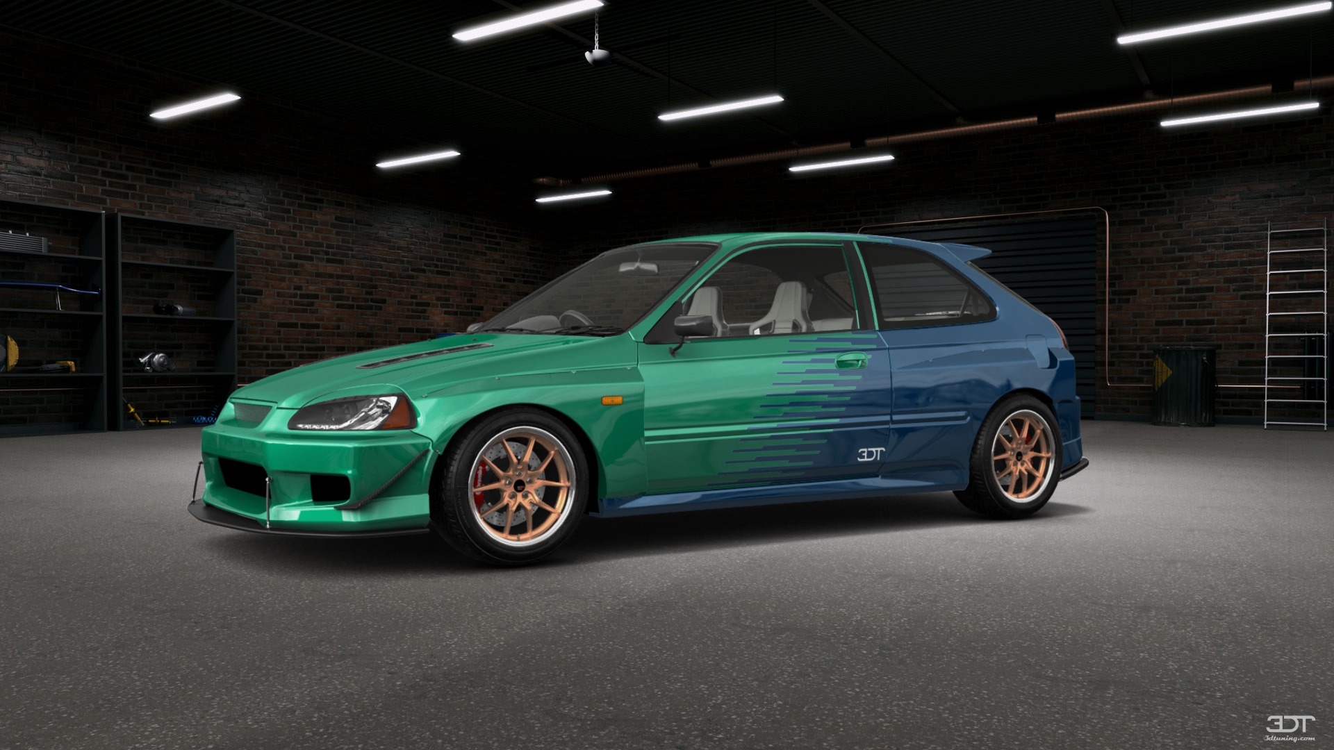 Honda Civic 3 Door Hatchback 1997 tuning