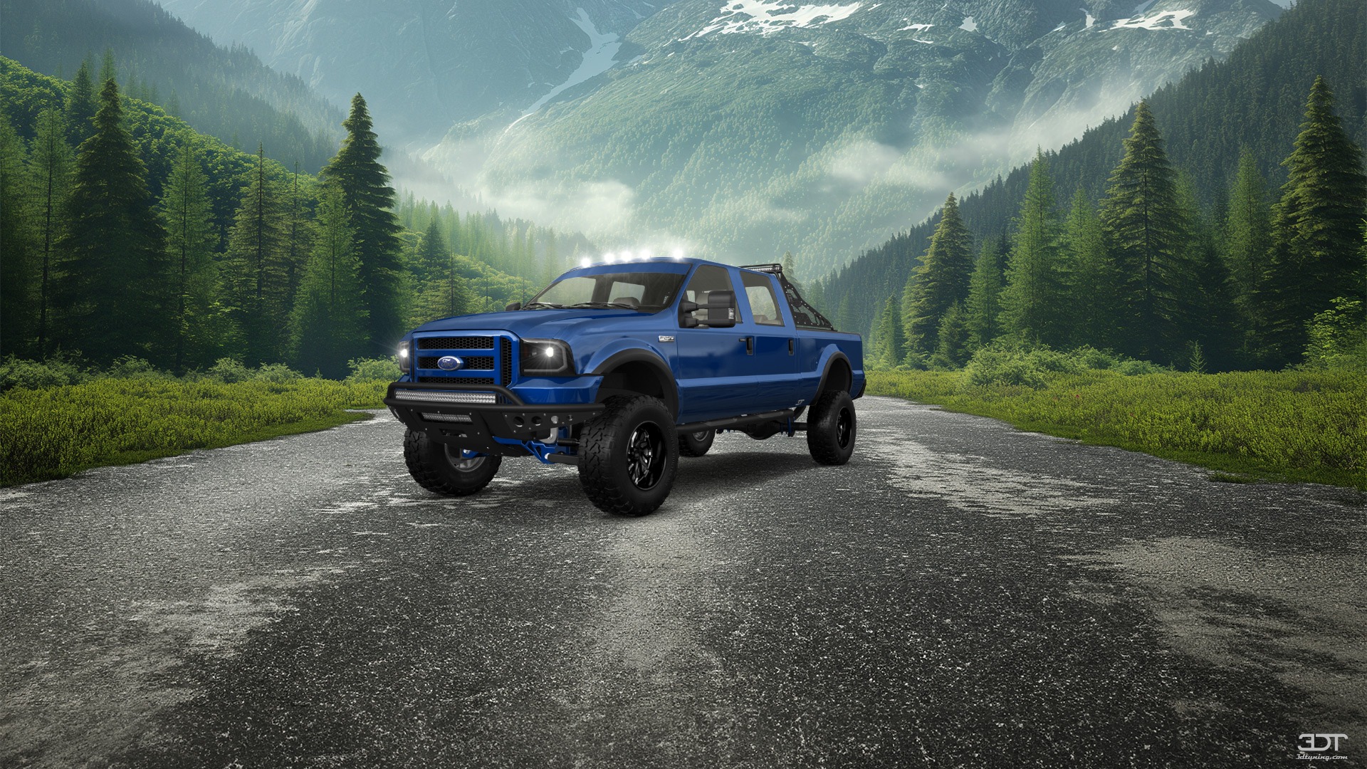 Tuning Ford F-250 Crew Cab 4 Door pickup truck 1999