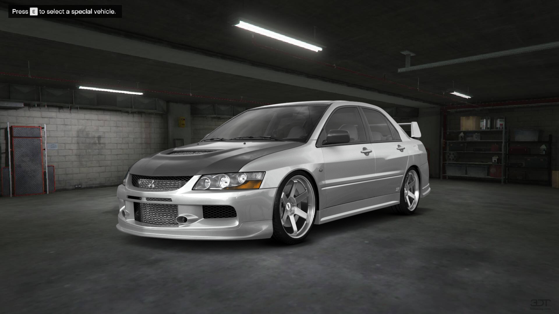 Mitsubishi Lancer Evo IX 4 Door Saloon 2005 tuning