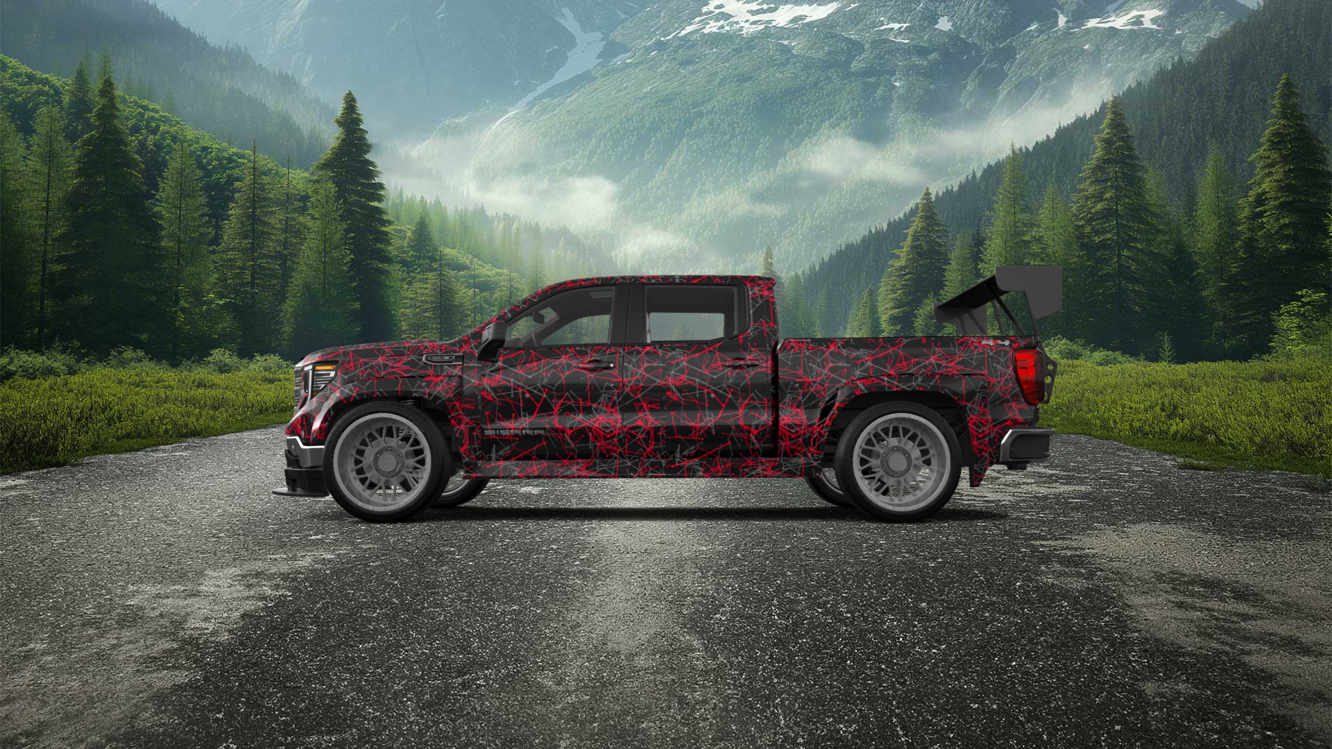 GMC Sierra 1500 Crew Cab 5.8 ft box 4 Door pickup truck 2023