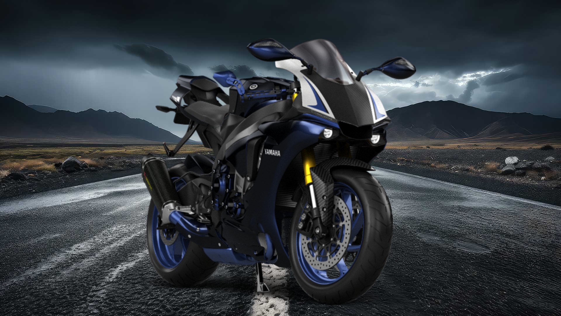 Yamaha YZF R1 Sport Bike 2015 tuning