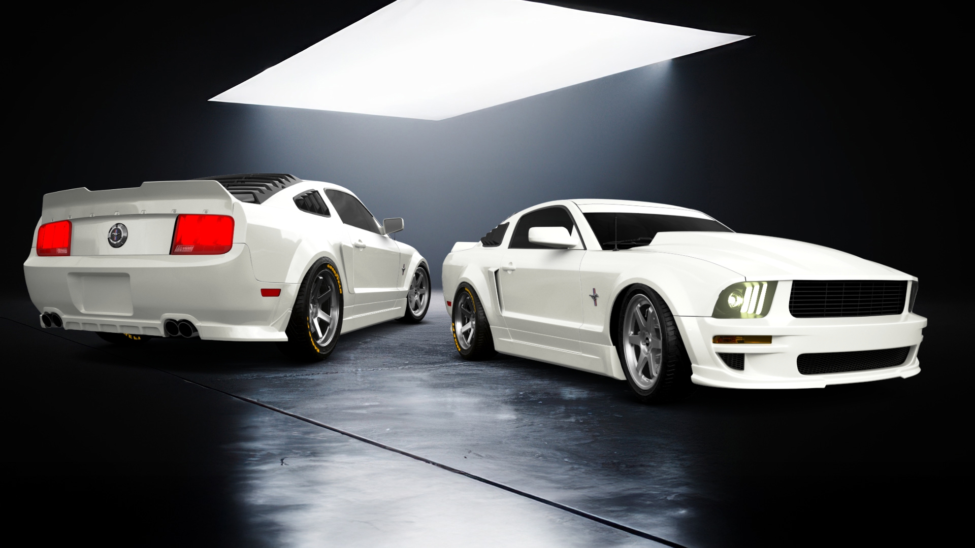 Ford Mustang 2 Door Coupe 2006 tuning