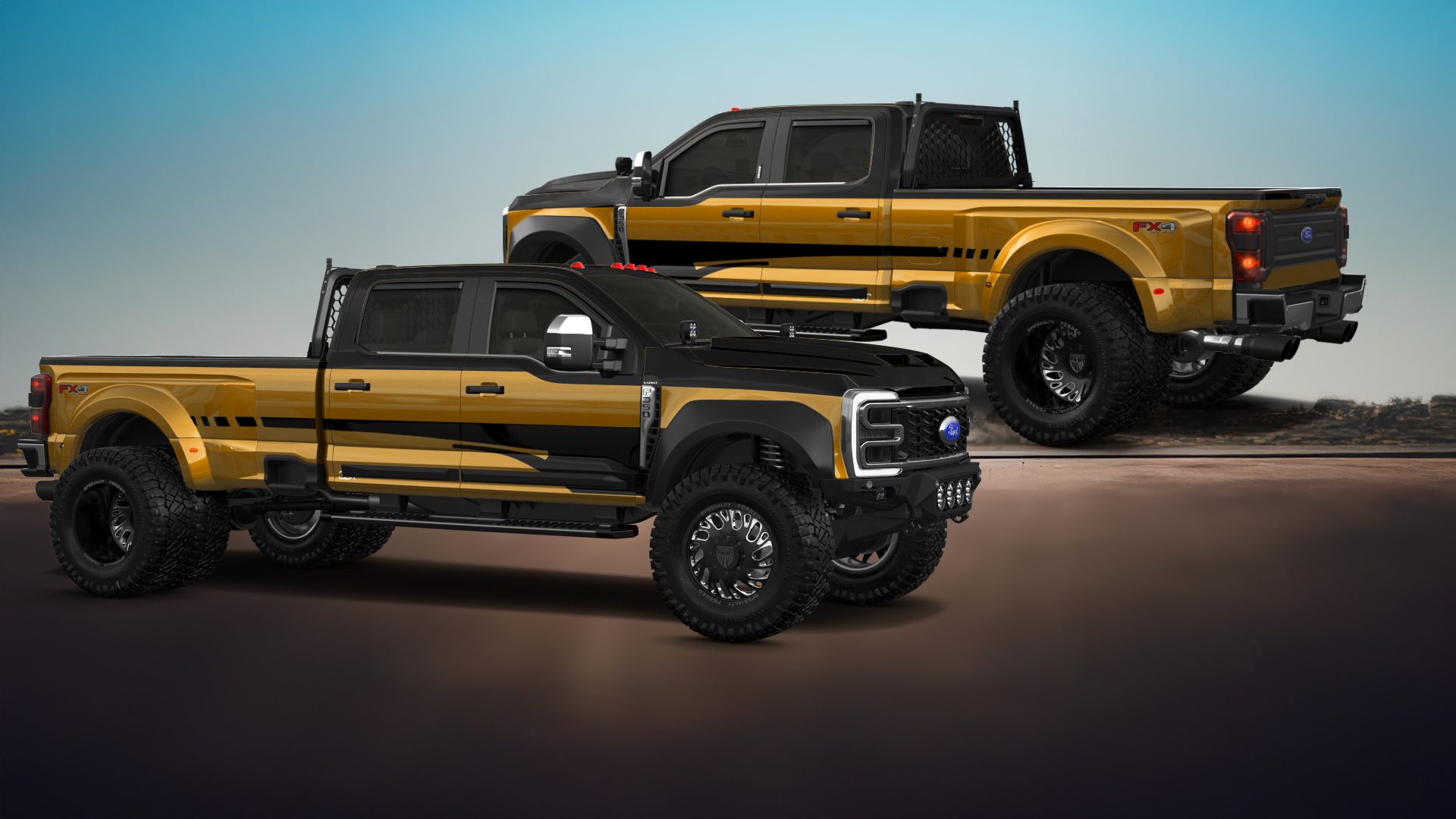 Ford F-350 DRW Crew Cab 4 Door pickup truck 2023 Images