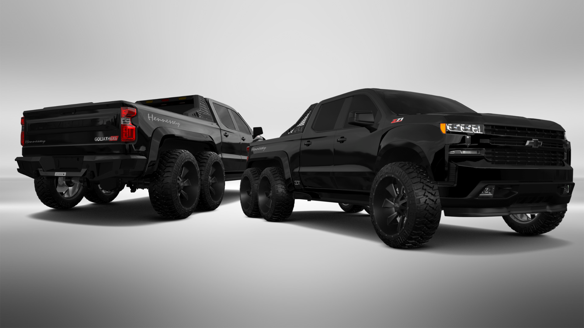 Chevrolet Silverado Hennessey Goliath 6X6 Truck 2020 tuning