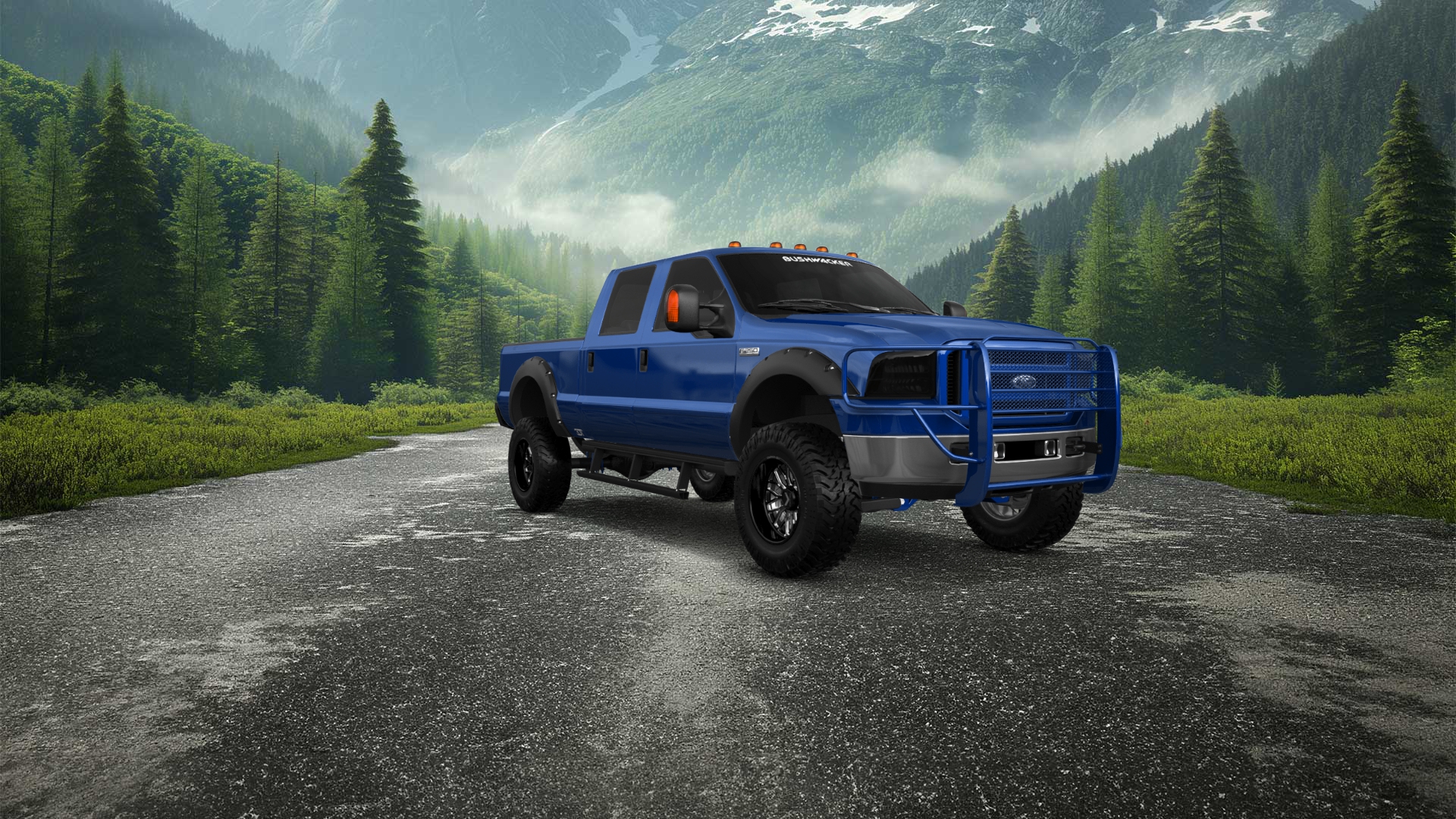 Ford F-250 Crew Cab 4 Door pickup truck 1999