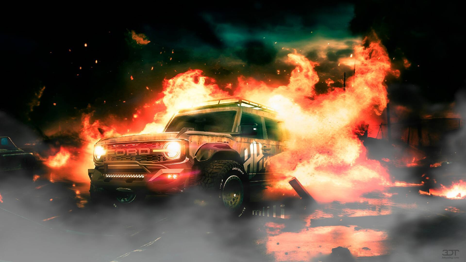 Ford Bronco Raptor 4 Door pickup truck 2022