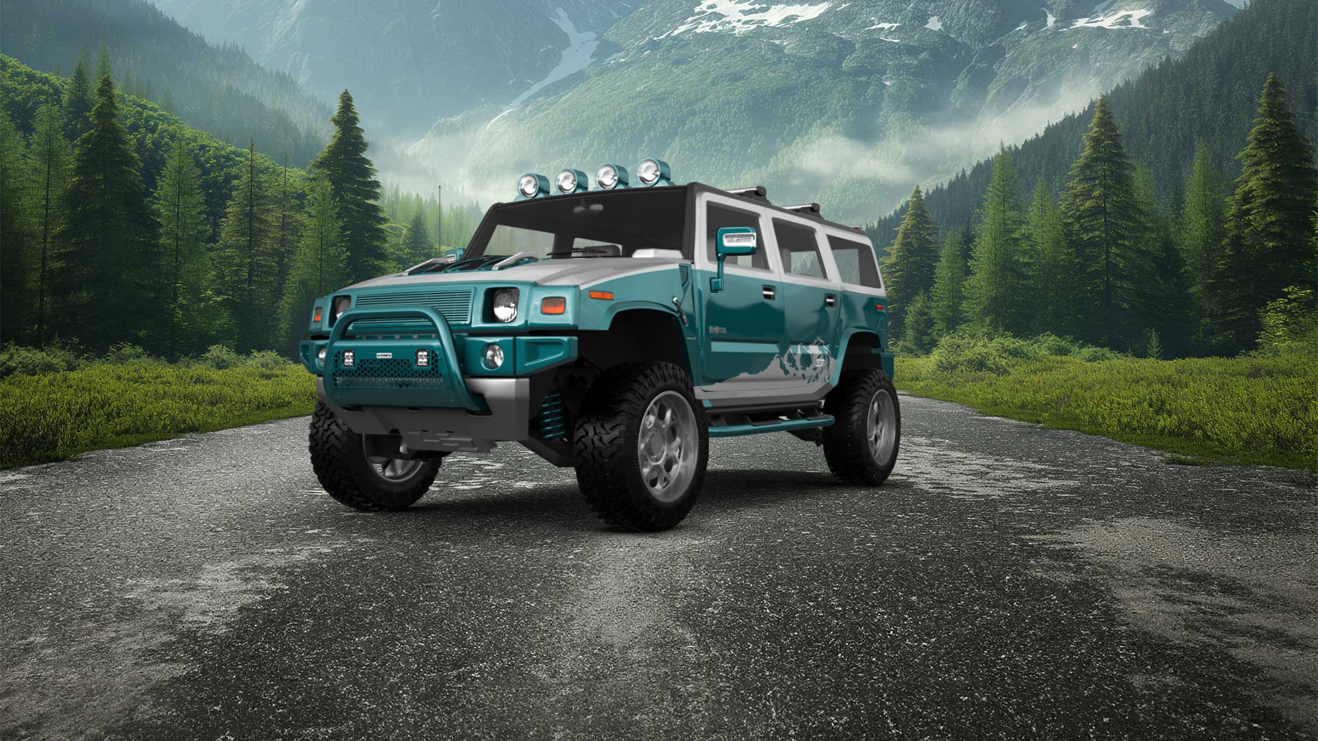Hummer H2 5 Door SUV 2003 tuning