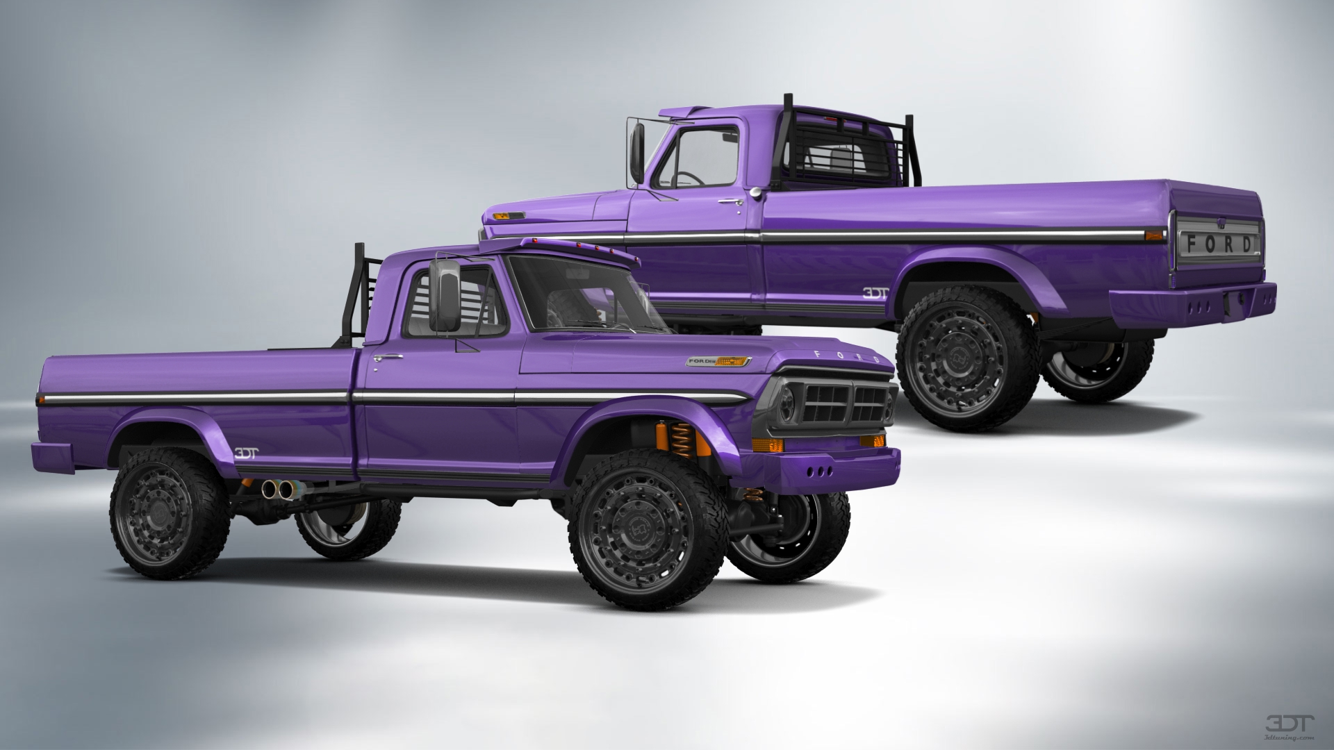 Ford F-250 2 Door pickup truck 1971