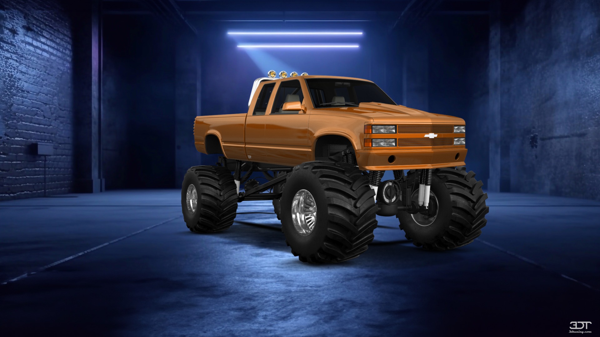 Chevrolet K3500 Extended Cab Pickup Truck 1988 tuning