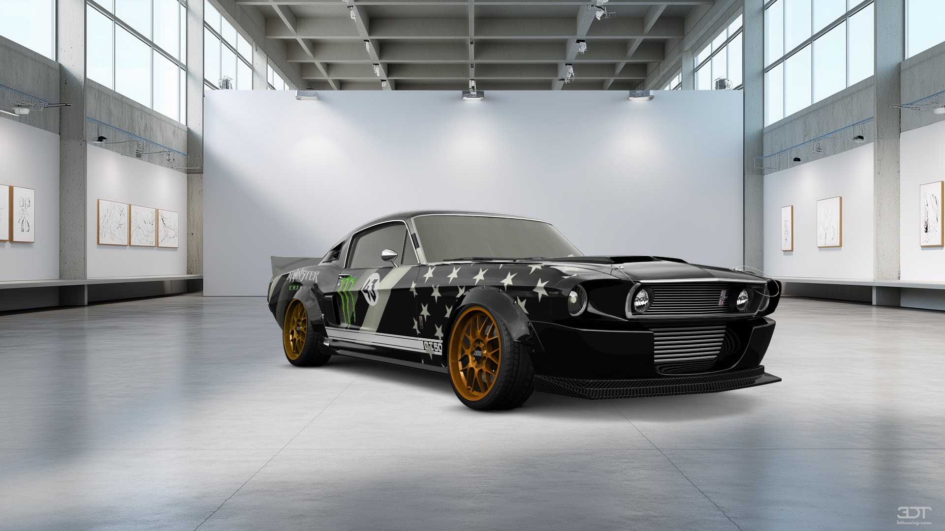 Mustang GT500 2 Door Coupe 1968 tuning