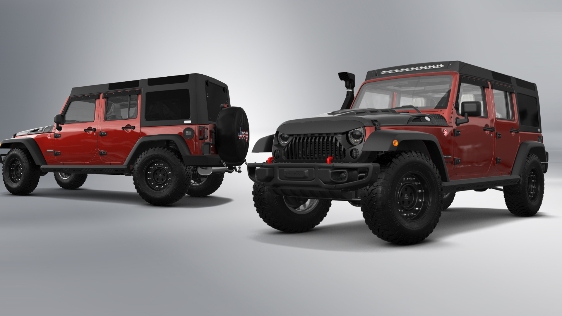 Jeep Wrangler Unlimited JK Rubicon Recon 4 Door SUV 2017 tuning