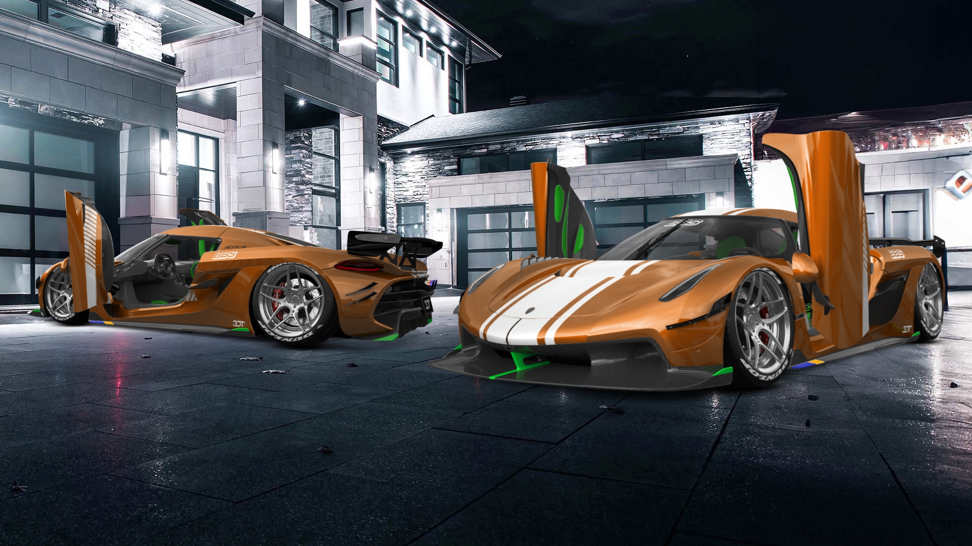 Koenigsegg Jesko 2 door targa top 2020