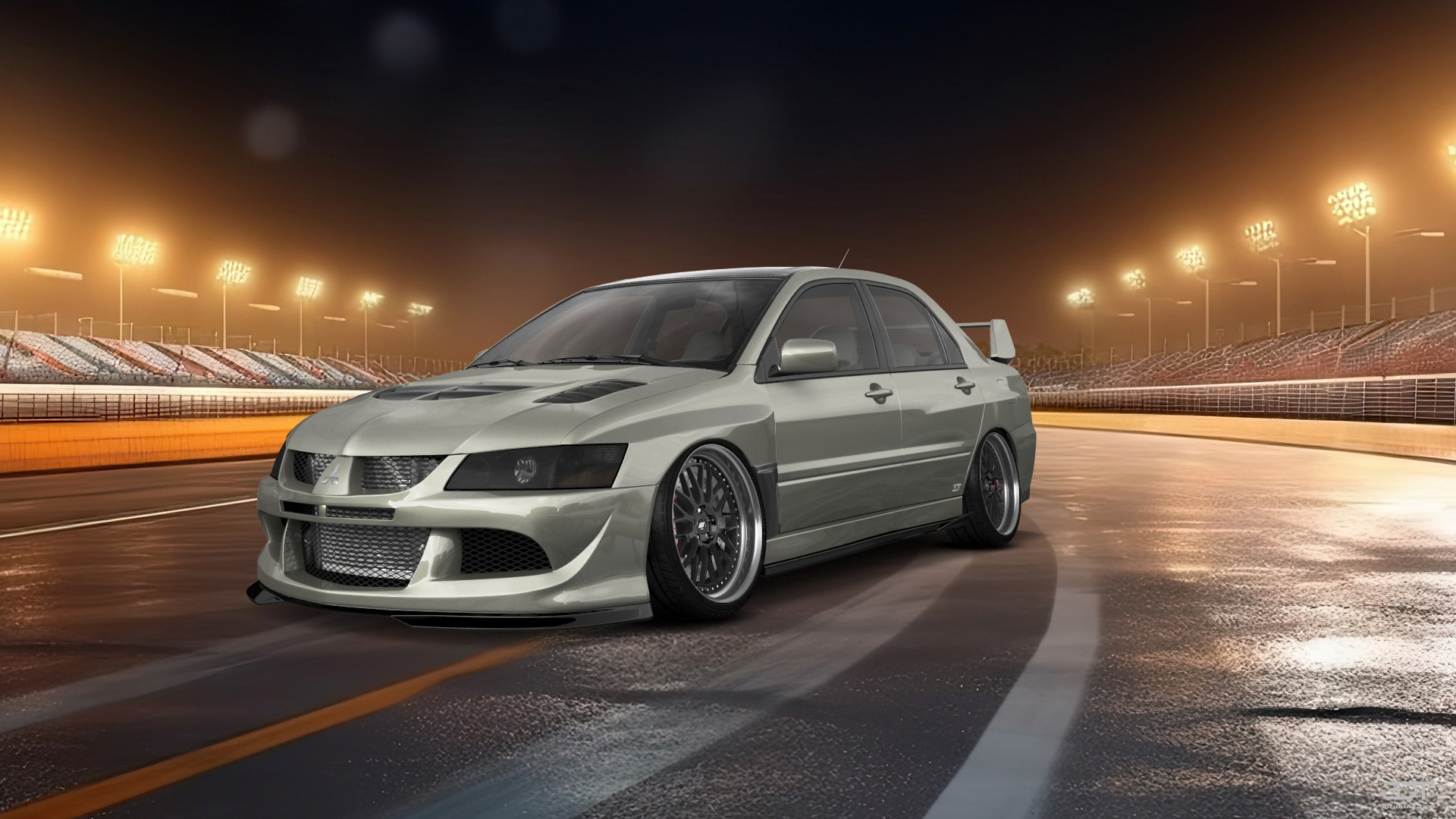 Mitsubishi Lancer Evo IX 4 Door Saloon 2005 tuning