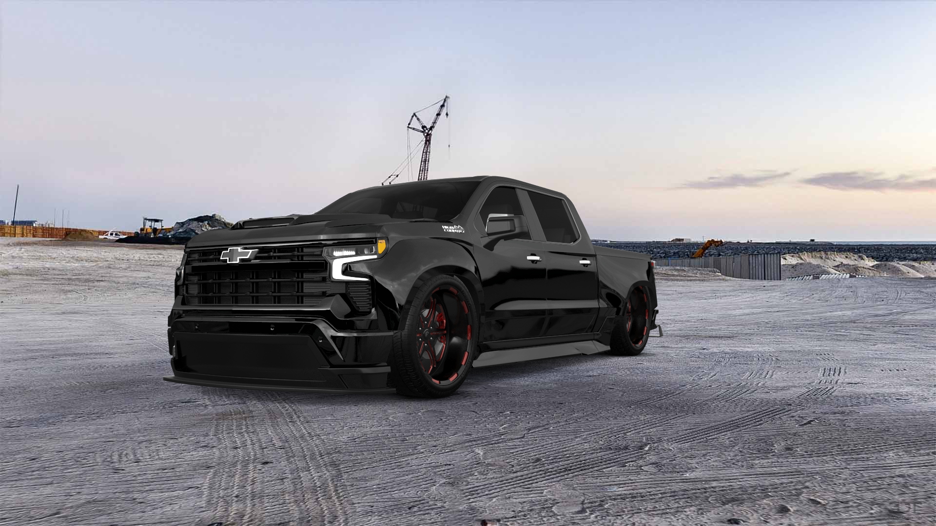 Chevrolet Silverado 1500 Crew Cab 5.8 ft box 4 Door pickup truck 2023