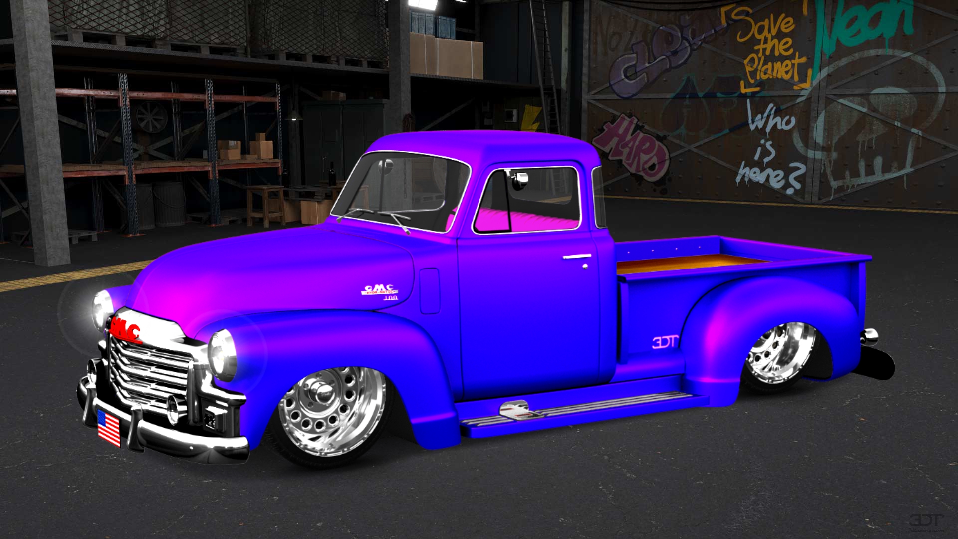 GMC 100 Stepside 2 Door pickup truck 1954