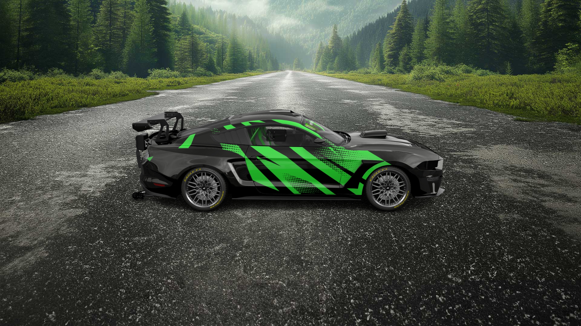 Ford Mustang Ecoboost 2 Door Coupe 2018 tuning