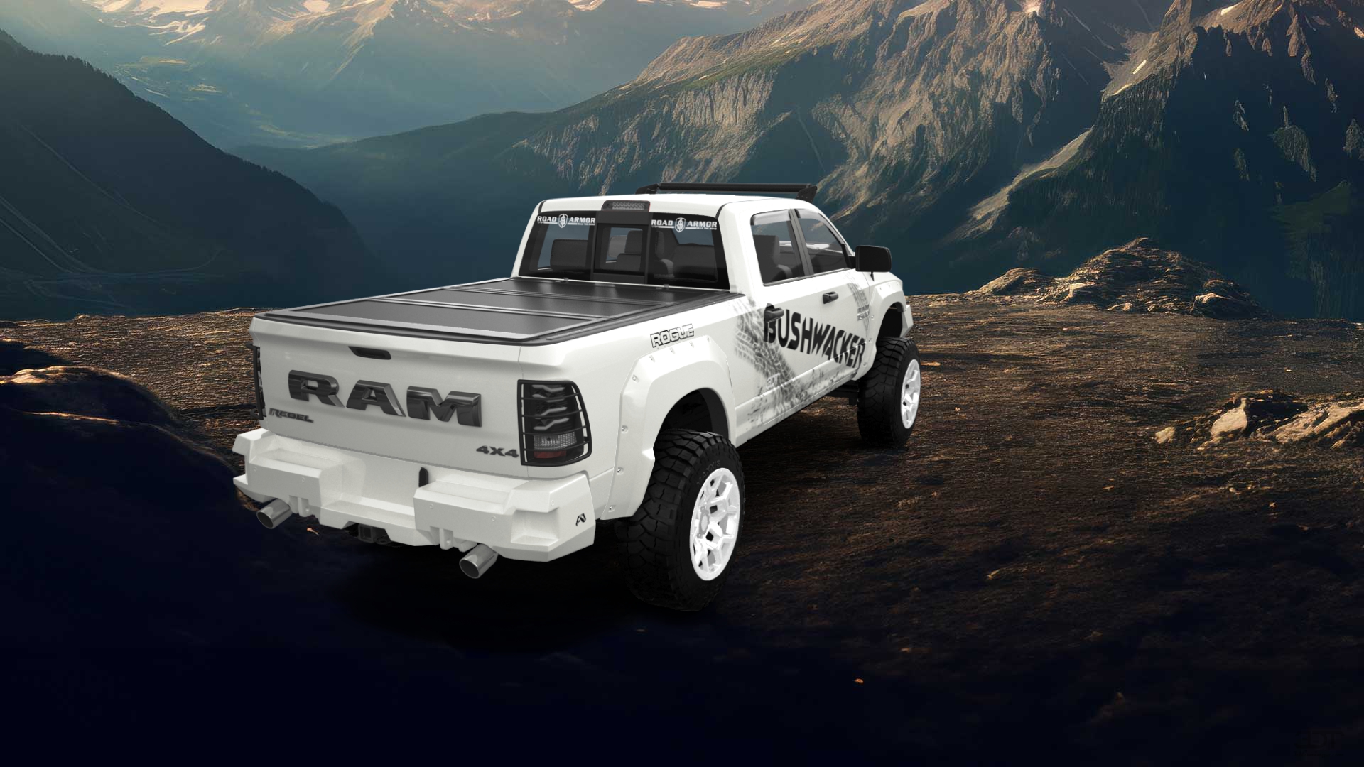 Dodge Ram 1500 Crew Cab 6.4 ft box 4 Door pickup truck 2009 tuning