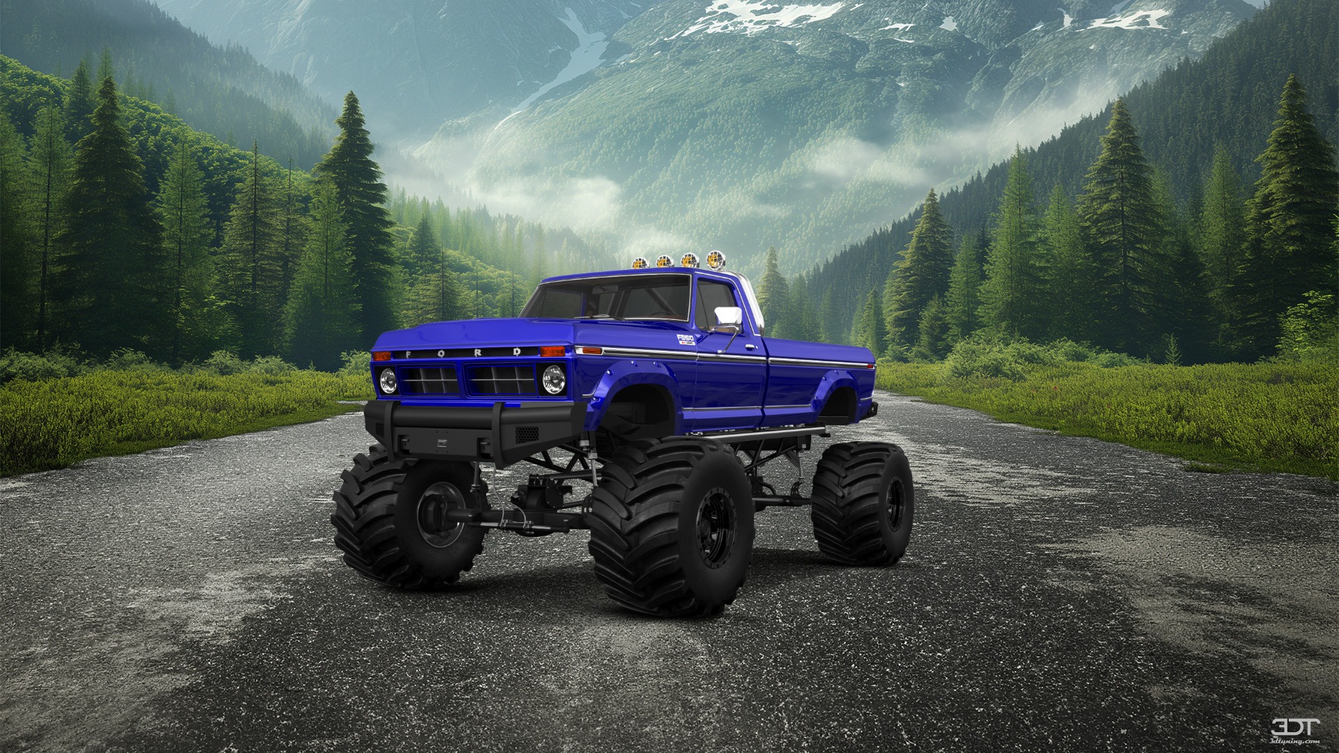 Ford F-350 Dually 2 Door pickup truck 1974