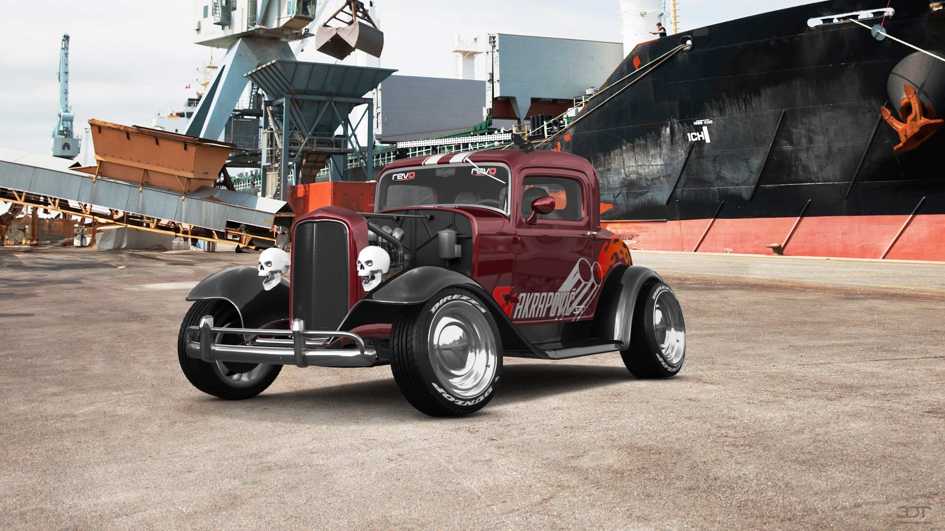 Ford Model B Deluxe 2 Door Coupe 1932