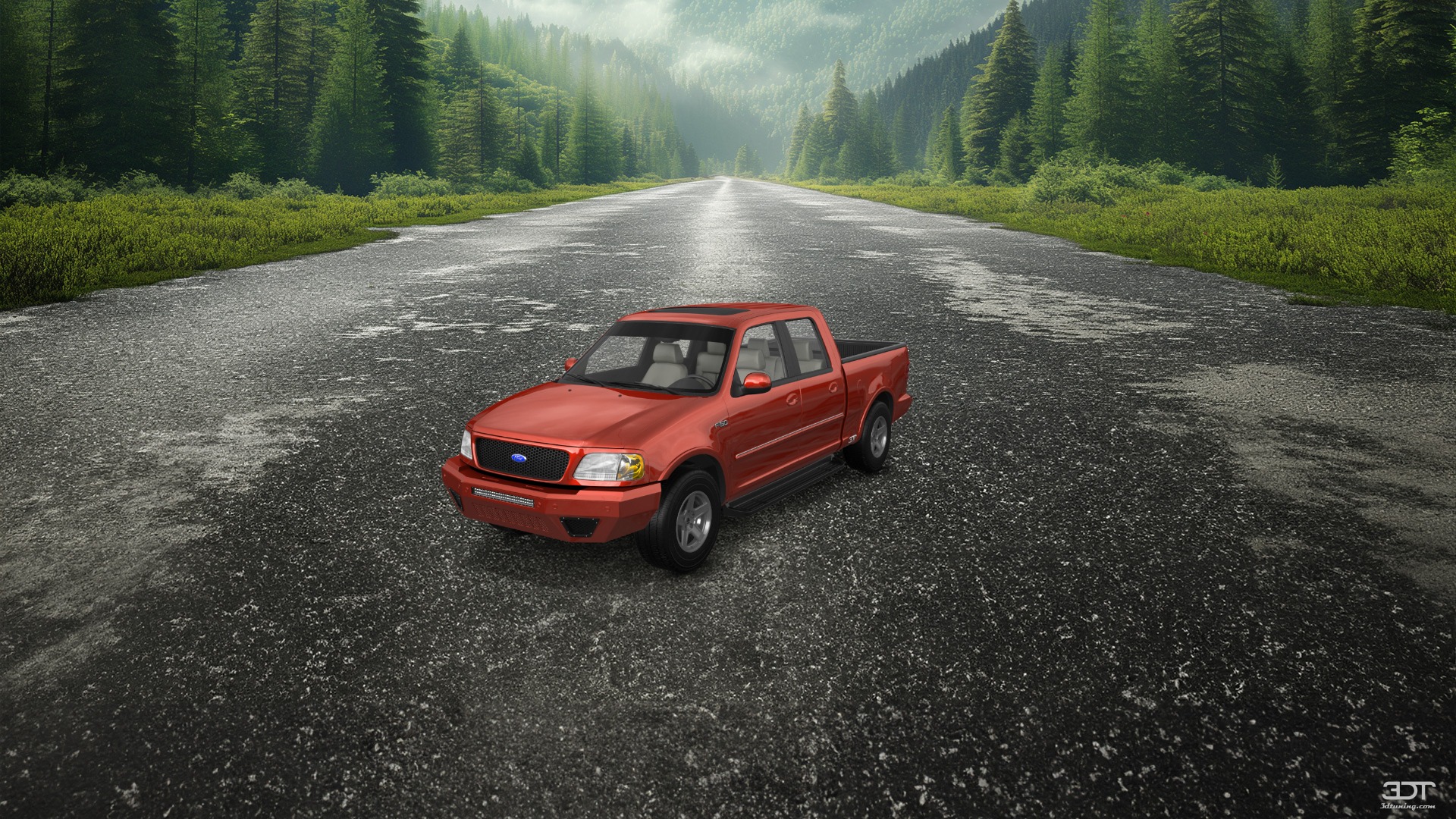 Ford F-150 SuperCrew 4 Door pickup truck 1997 tuning