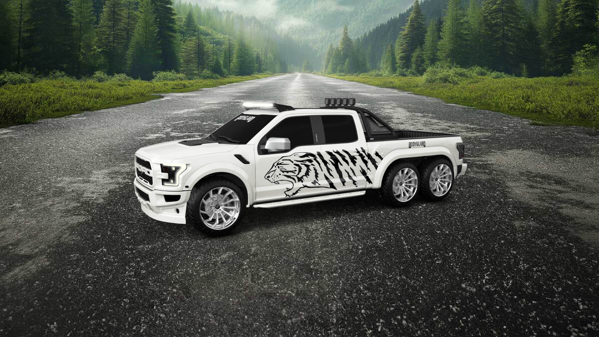 Ford Hennessey VelociRaptor 6x6 Truck 2017 tuning