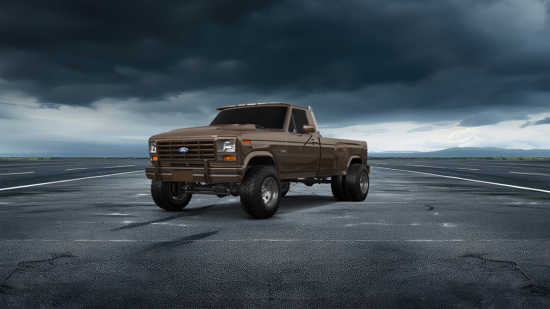 Ford F-350 Dually Regular Cab 2 Door pickup truck 1980