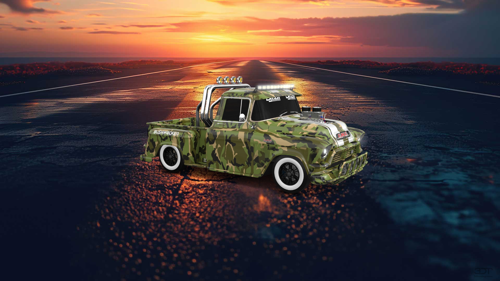 GMC 100 Stepside 2 Door pickup truck 1957