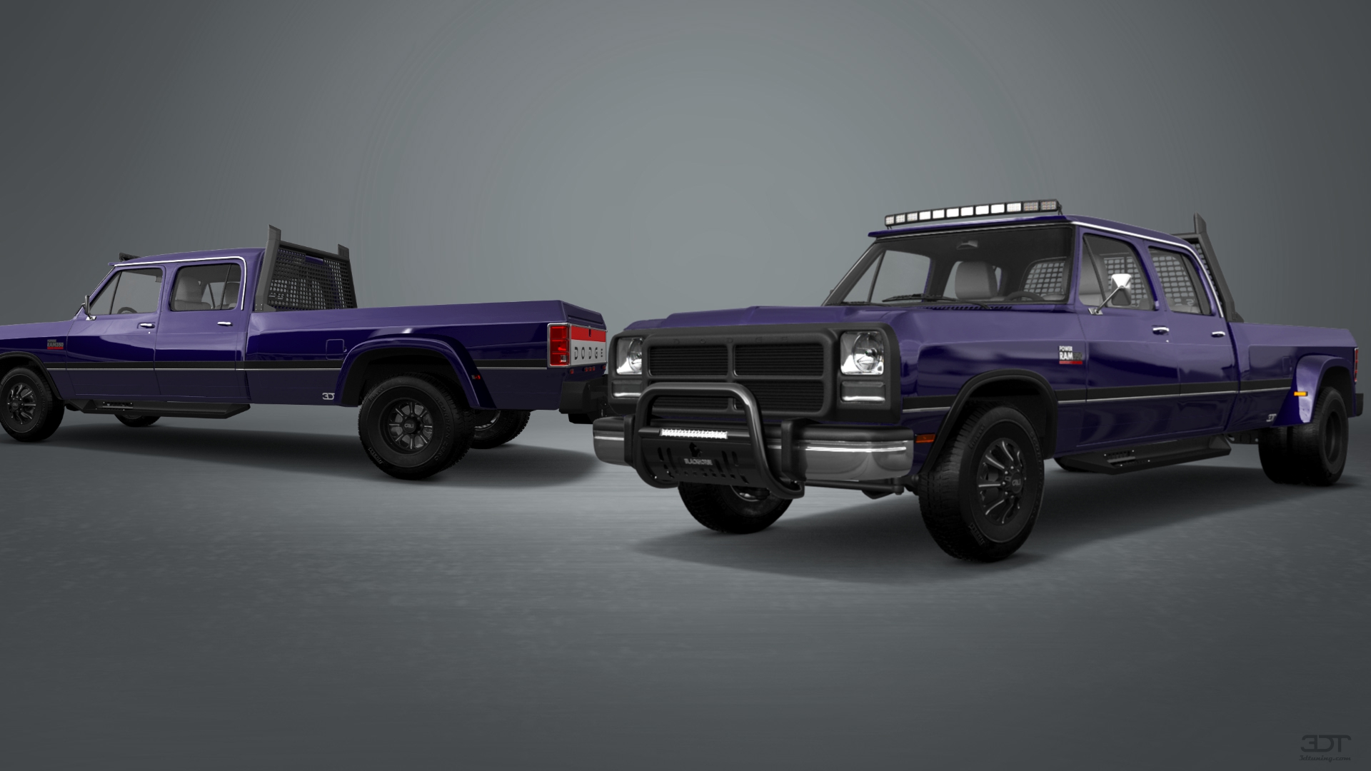 Dodge Ram 350 4 Door pickup truck 1991 tuning